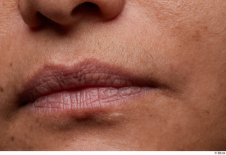 HD Face Skin Rene Correa face lips mouth skin pores…